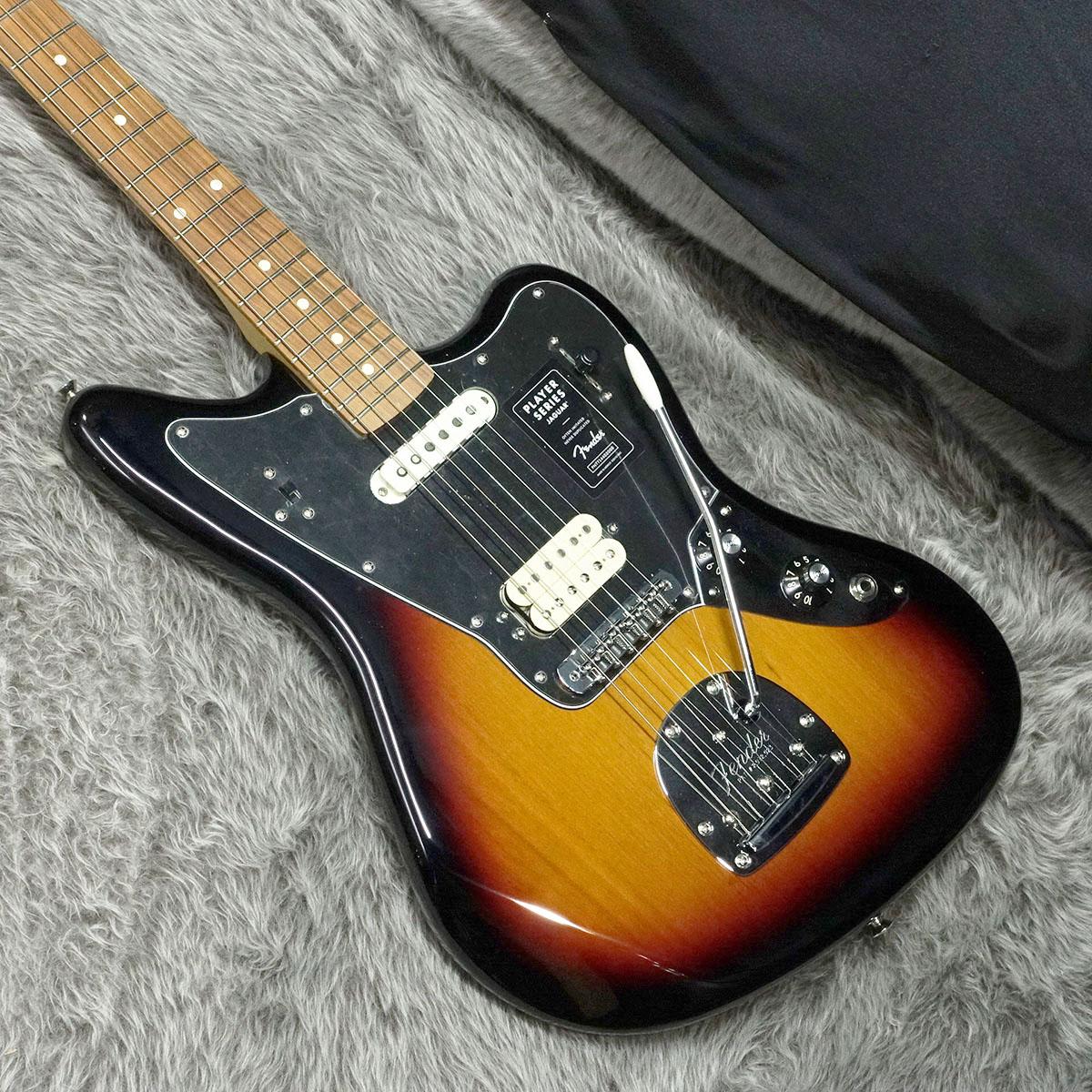 Player Jaguar PF 3 Color Sunburst Fender エレクトリックギター