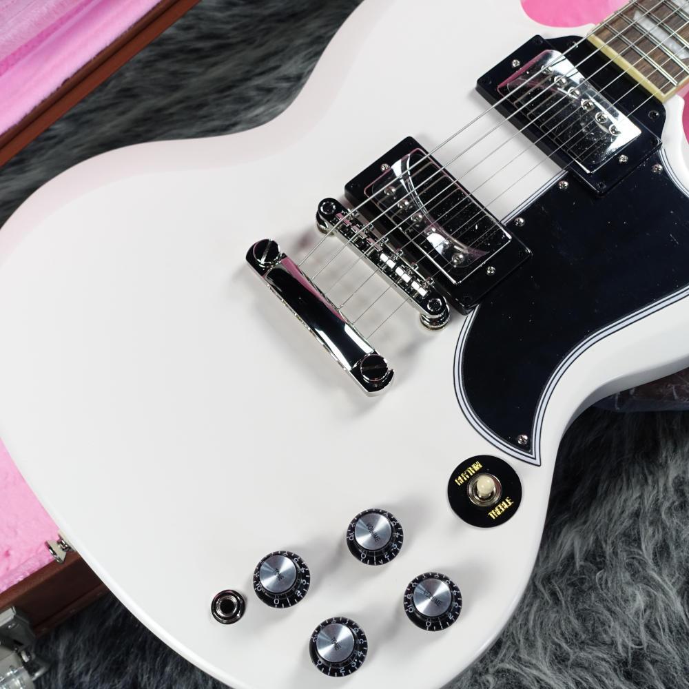 1961 Les Paul SG Standard Aged Classic White Epiphone