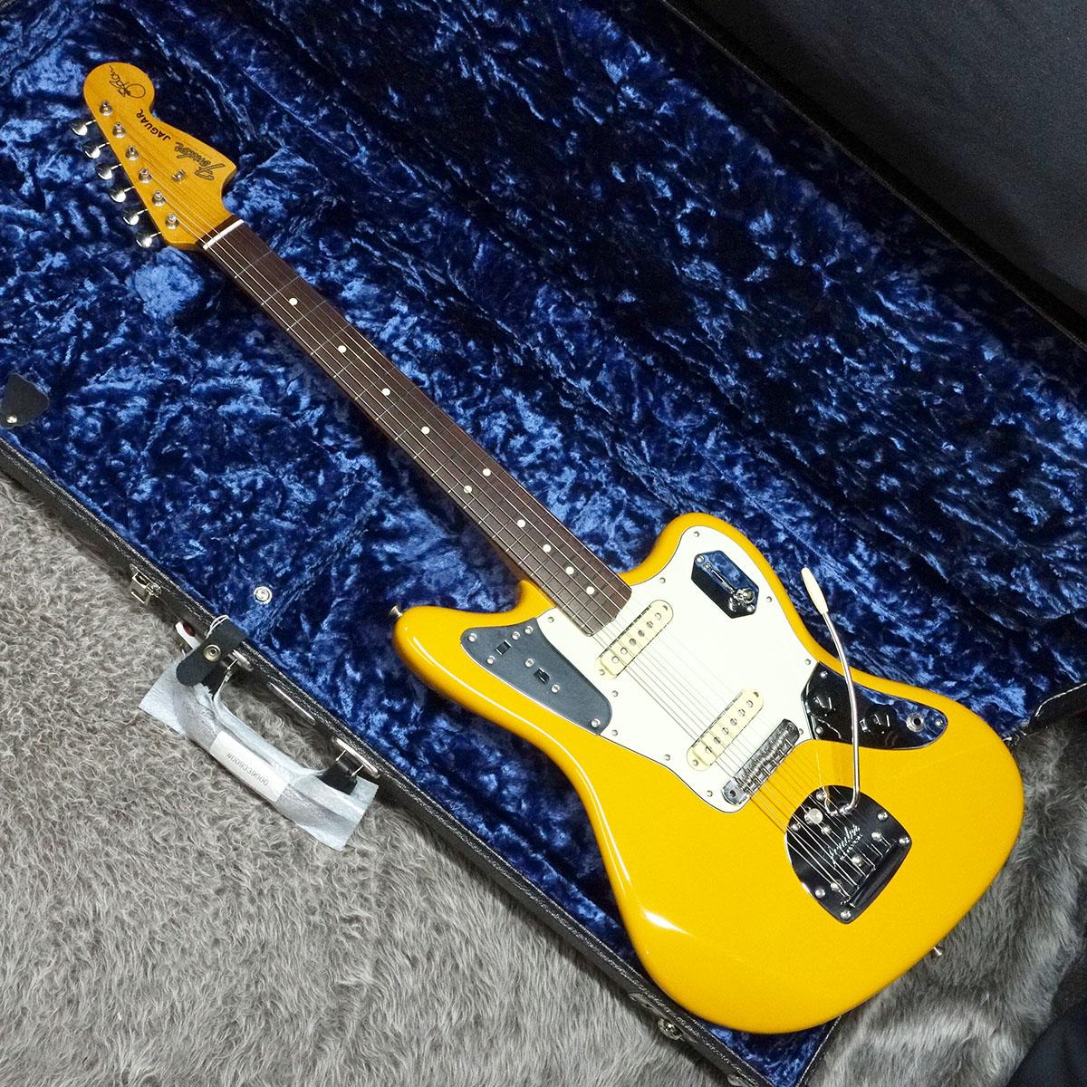 Limited Johnny Marr Jaguar RW Fever Dream Yellow Fender