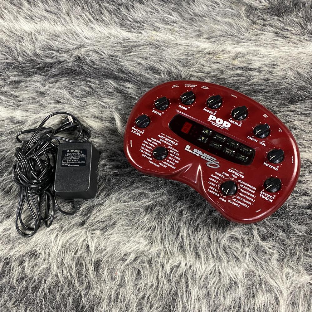 Line 6 POD バージョン2.0 エフェクターセット Yahoo!オークション - 「line6+pod+2.0」の落札相場・落札価格 ギター