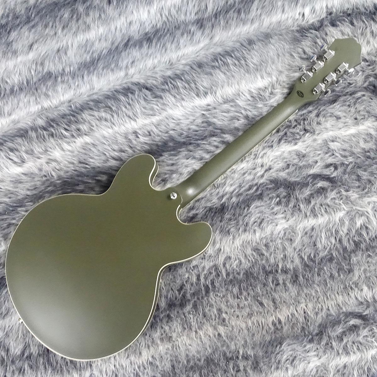 Casino Worn Olive Drab Epiphone エレクトリックギター フルアコ 商品