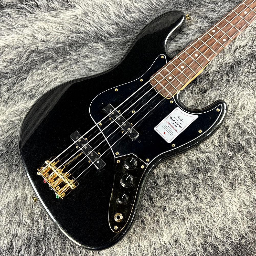 値下げ！古い日本製ネックとボディ？ノーブランドジャズベース Made in Japan Traditional 2025 Collection 60s Jazz Bass Black