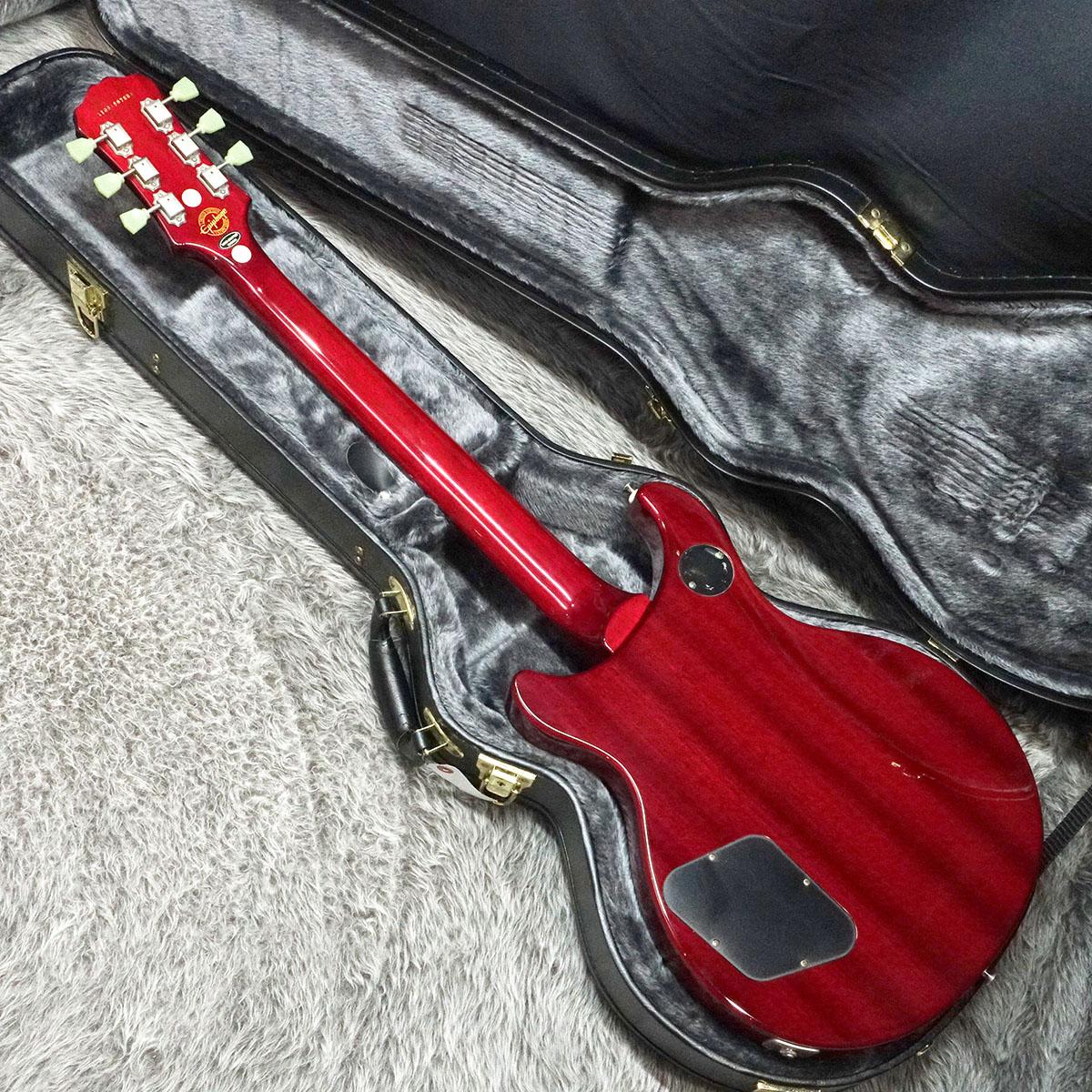ビザールギター　レスポールタイプ　マツモク系 Tak Matsumoto DC Standard Plustop Cherry Epiphone エレクトリック