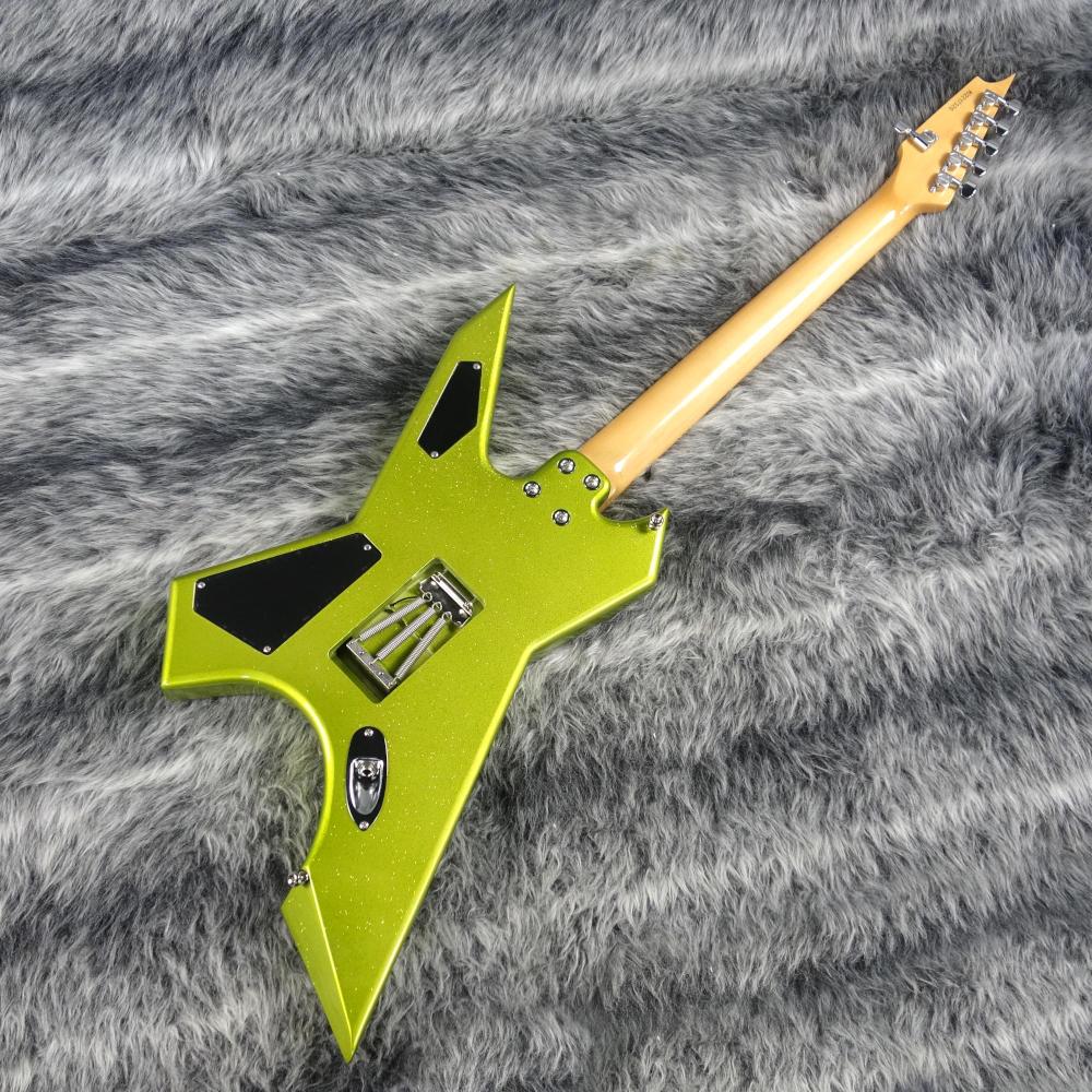 Green Metallic KG-Exploder Green llic MGR KG-Exploder Killer ギター Killer 変形タイプ エレクトリックギター ギター