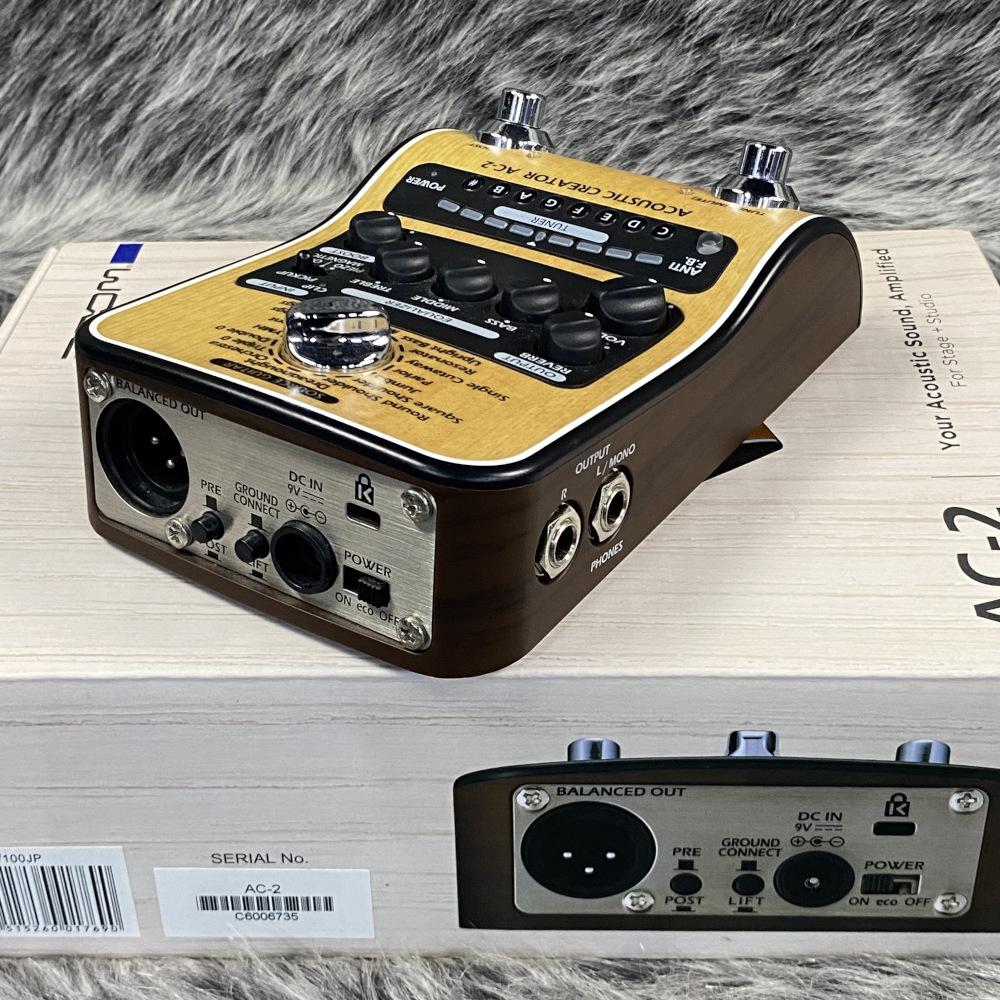 AC-2 ZOOM アコースティック・ギター用エフェクター アコースティック