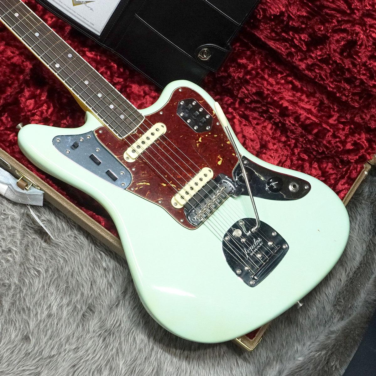 Fender ジャガー カスタム 1966 Jaguar Lush Closet Classic Aged Surf Green【2022年製】 Fender