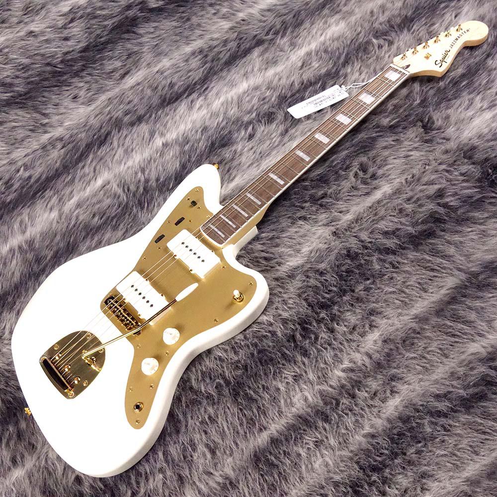 40th Anniversary Jazzmaster Gold Edition Olympic White Squier