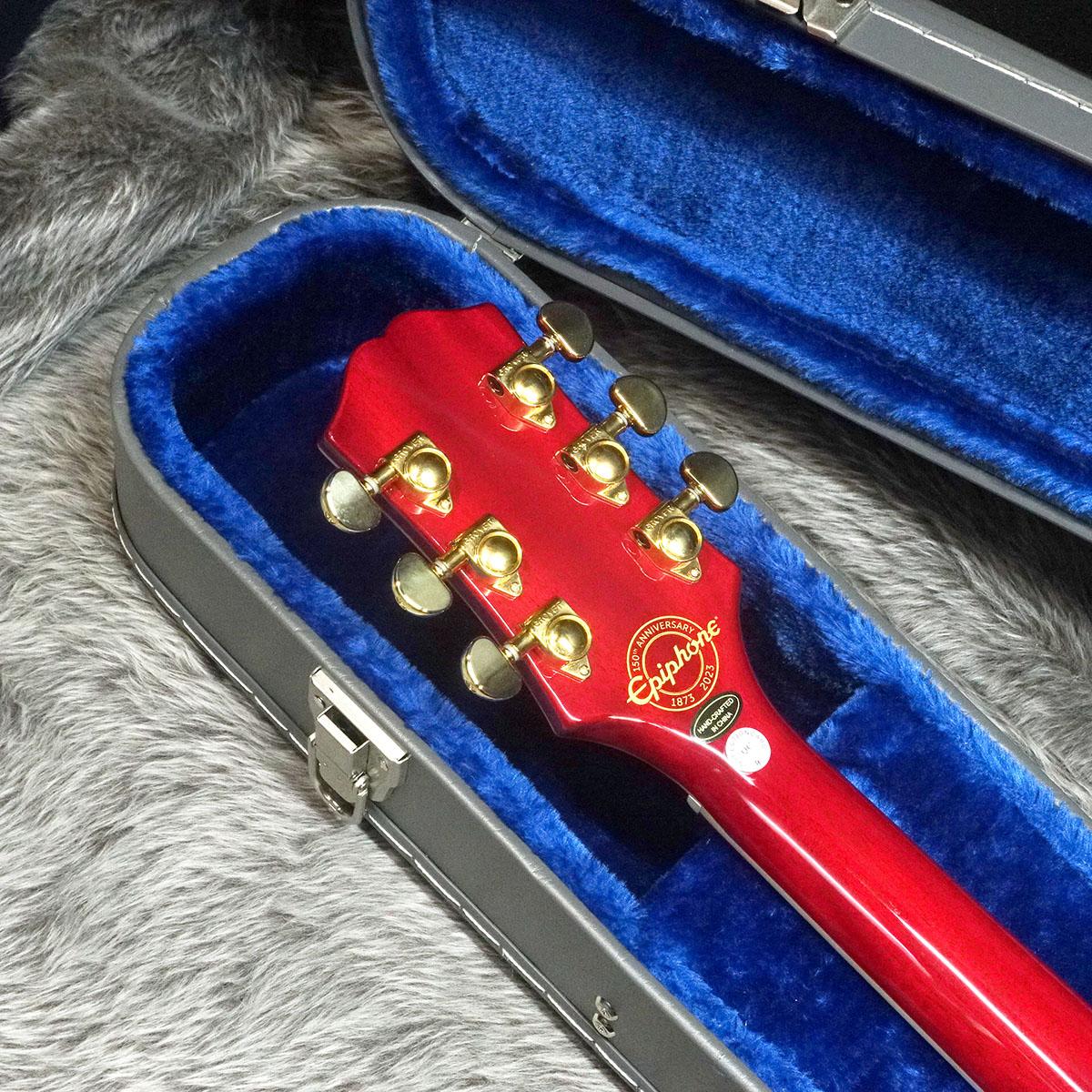 シェラトン SHERATON 150thモデル 2nd 新品同様 レア 150th Anniversary Sheraton Cherry Epiphone エレクトリックギター