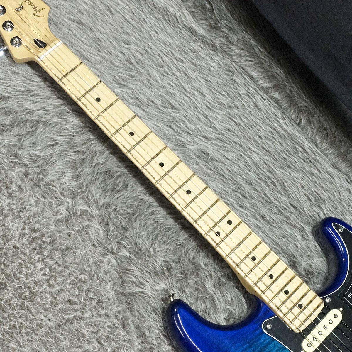 Limited Edition Player Stratocaster HSS Plus Top MN Blue Burst