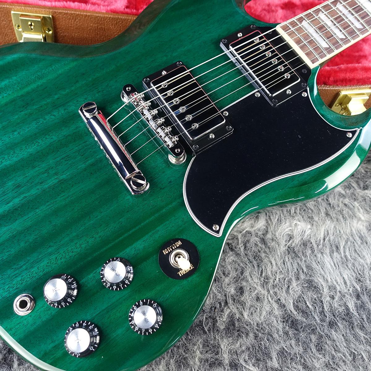SG Standard '61 Stop Bar Translucent Teal Gibson エレクトリック