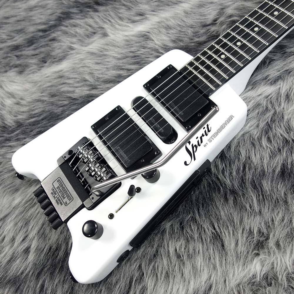 Spirit GT-Pro Deluxe White Steinberger エレクトリックギター ヘッド