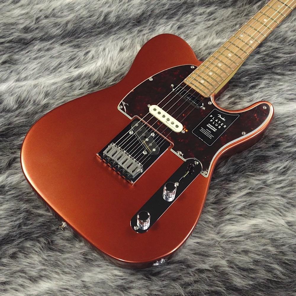 Mexico Player Plus Nashville Telecaster Aged Candy Apple Red