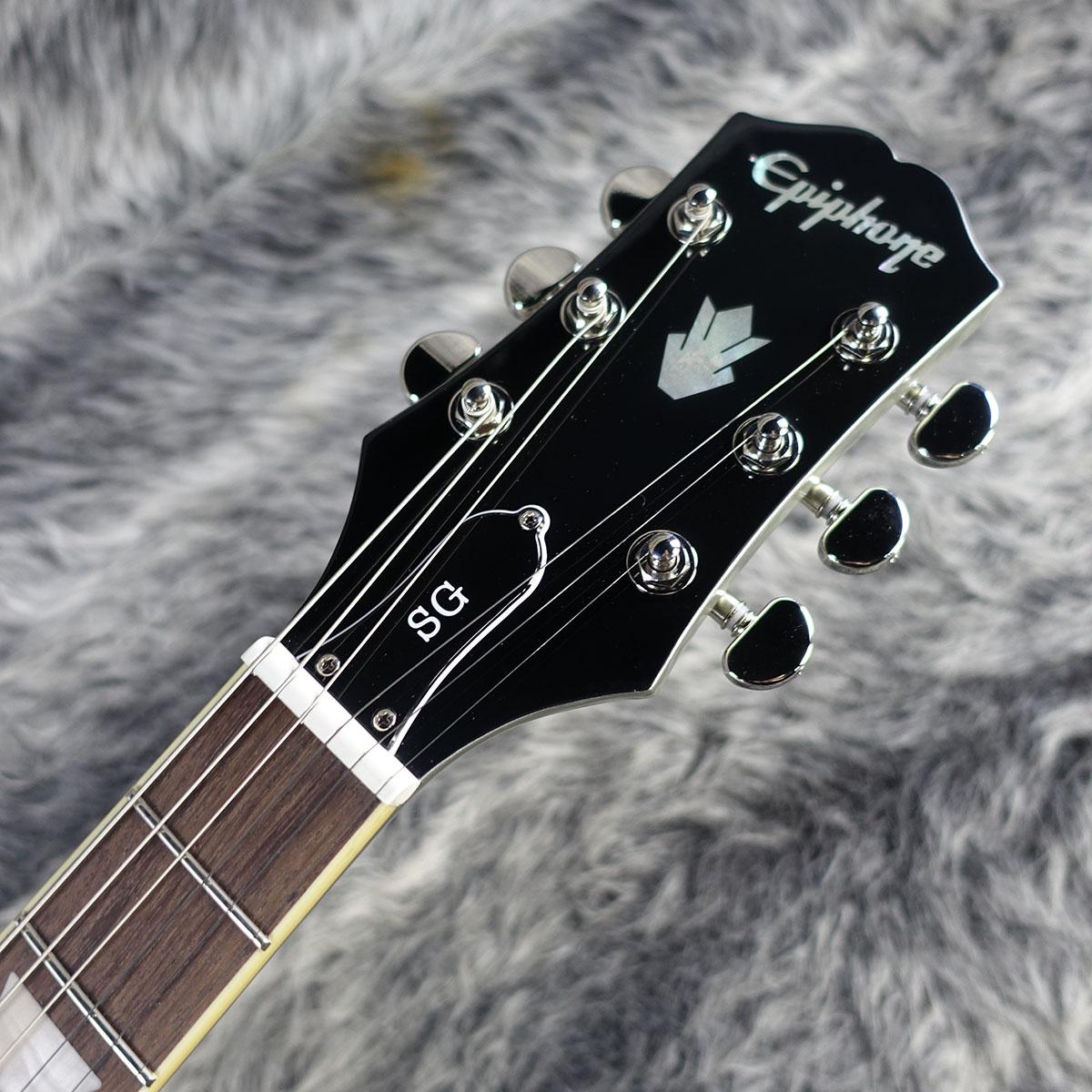 SG スケルトンエレキギター SG Standard Silver Mist Epiphone エレクトリックギター SGタイプ
