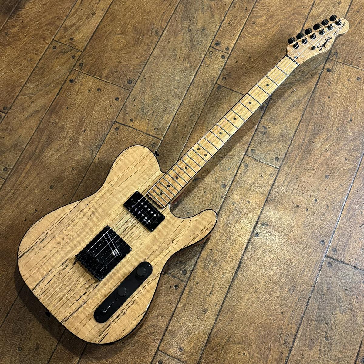 FSR Contemporary Exotic Telecaster RH Spalted Maple Top Roasted