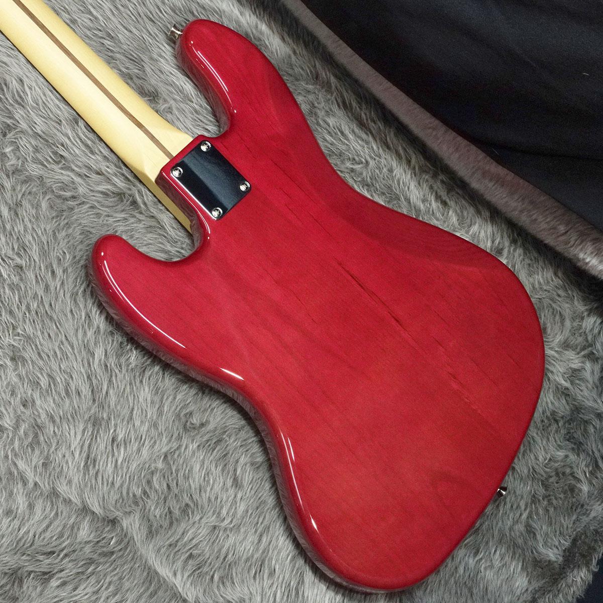 2024 Collection Made in Japan Hybrid II Jazz Bass RW Quilt Red