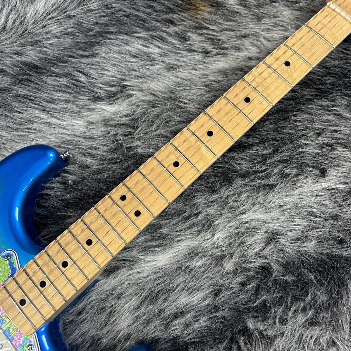 Made in Japan Limited Stratocaster Maple Fingerboard Blue Flower