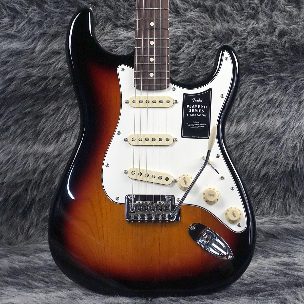 Player II Stratocaster RW 3-Color Sunburst Fender エレクトリック