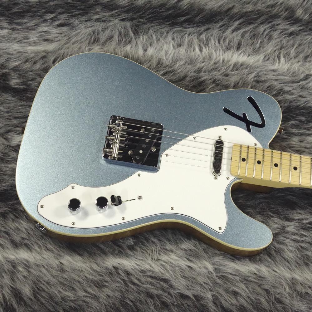Made in Japan Limited F-Hole Telecaster Thinline Mystic Ice Blue