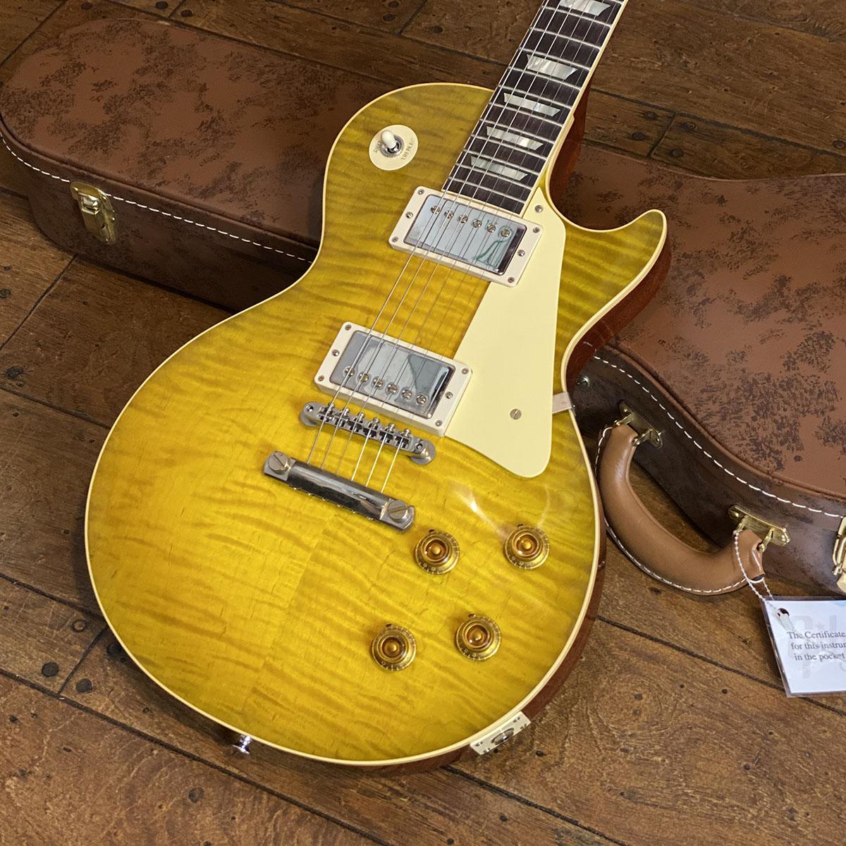 1959 Les Paul Standard Reissue Green Lemon Fade VOS Gibson Custom