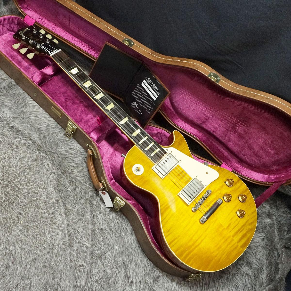 専用出品gibson heavily aged 2014 Green lemon 1959 Les Paul Heavily Aged Hand Selected Green Lemon 2014 Gibson