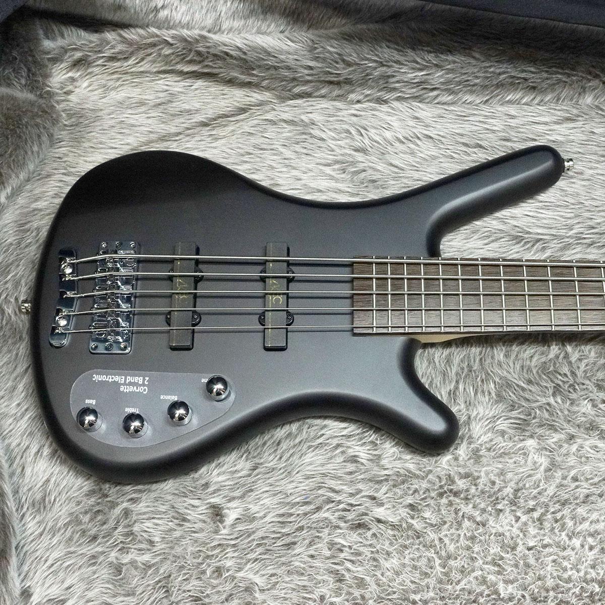 Rock Bass Corvette Basic 5st Nirvana Black Transparent