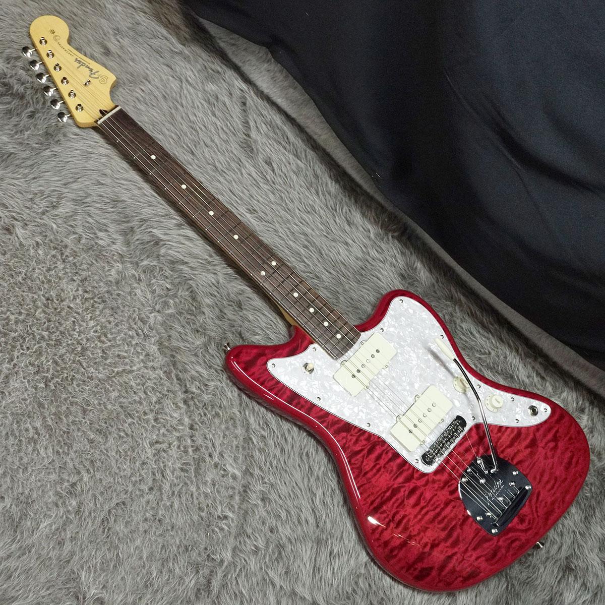 2024 Collection Made in Japan Hybrid II Jazzmaster RW Quilt Red