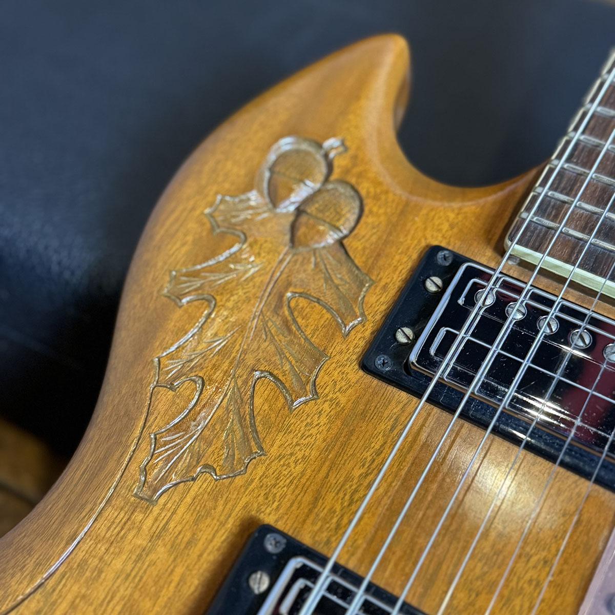 S-100 Carved ”Acorn” 1974 Guild エレクトリックギター SGタイプ 商品
