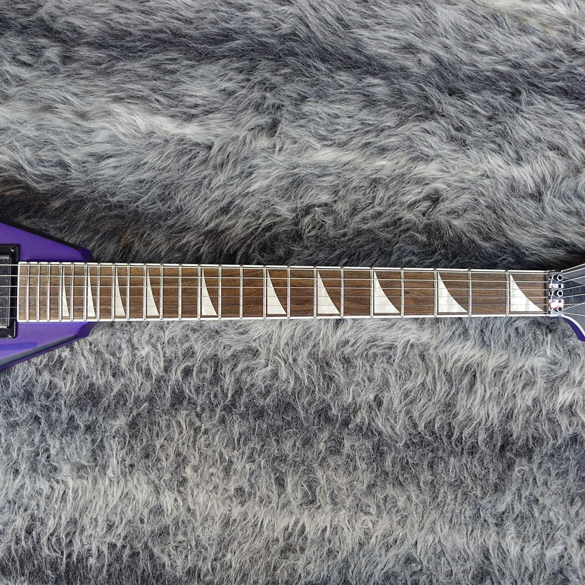 X Series Rhoads RRX24 Purple Metallic with Black Bevels Jackson
