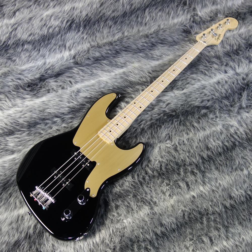 ✨BESSページ✨ Paranormal Jazz Bass '54 Gold Anodized Pickguard Black Squier