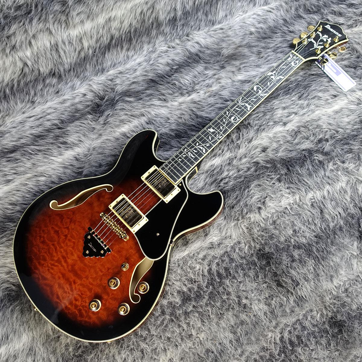 AS93QMSP / Dark Brown Sunburst Ibanez エレクトリックギター ES-335