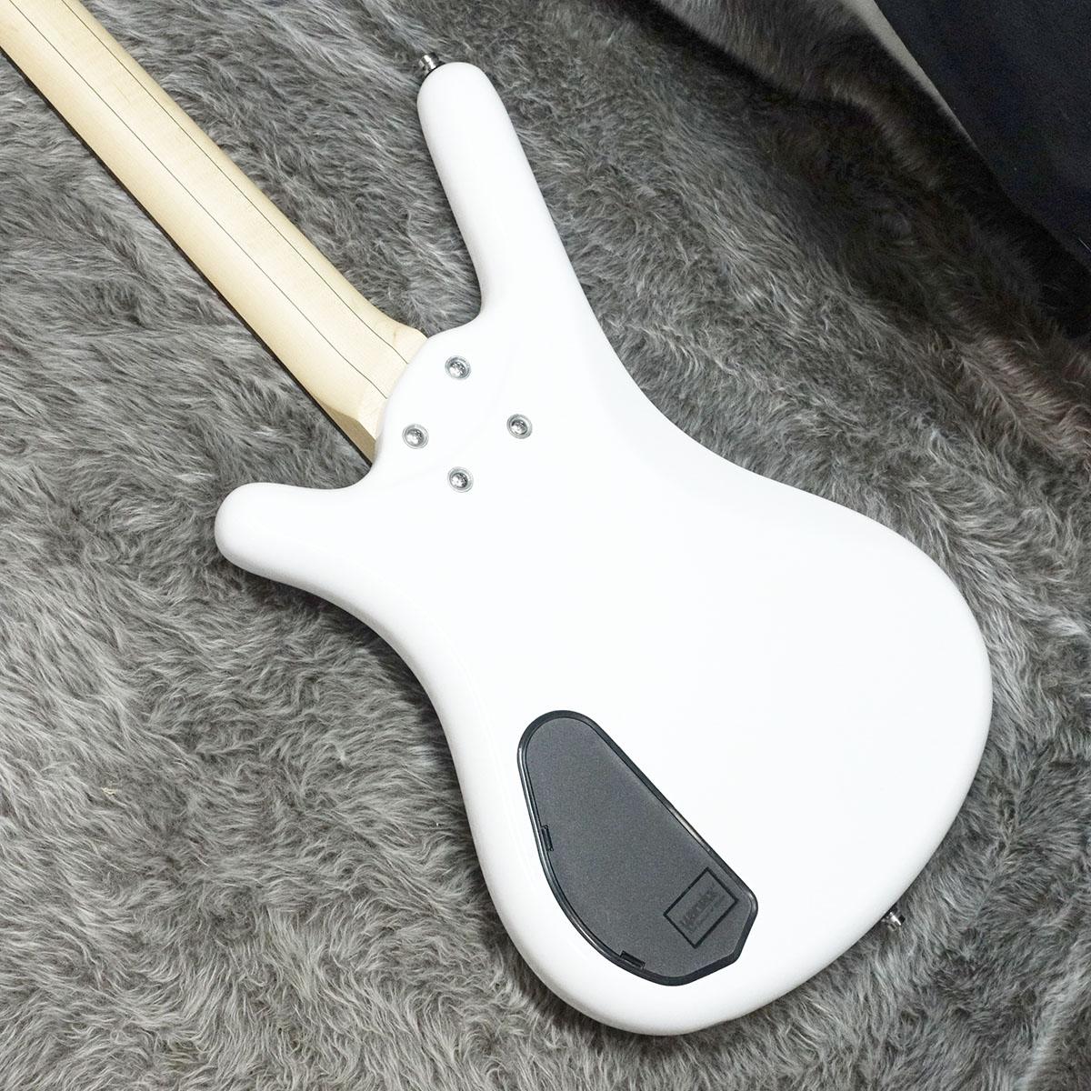 Rock Bass Corvette Basic 4st Solid White High Polish【アウトレット