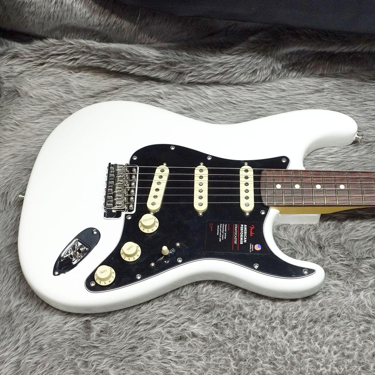 American Performer Stratocaster RW Arctic White Fender