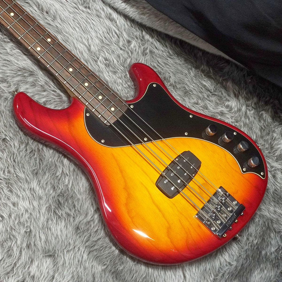 Deluxe Dimension Bass IV RW Aged Cherry Burst Fender Mexico
