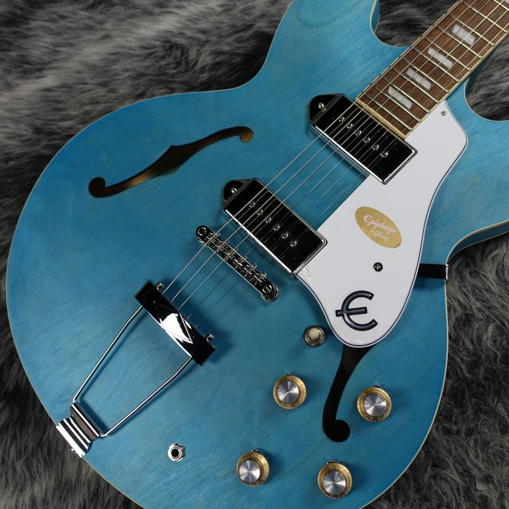 Casino Worn Blue Denim Epiphone エレクトリックギター フルアコ 商品