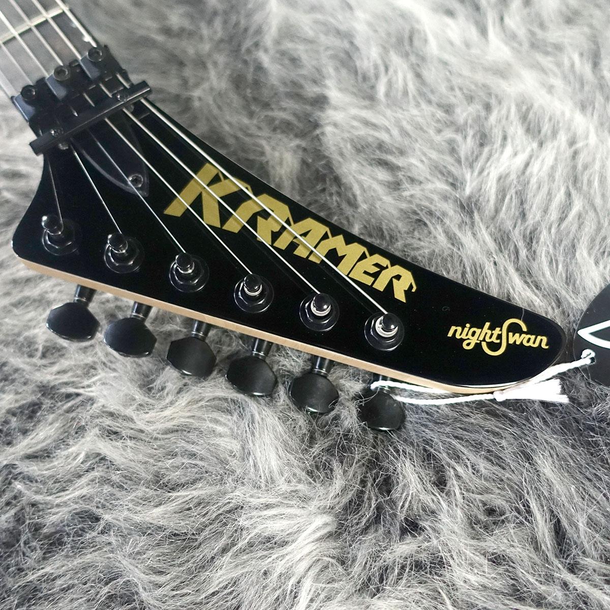 NightSwan Jet Black Metallic KRAMER エレクトリックギター ストラト