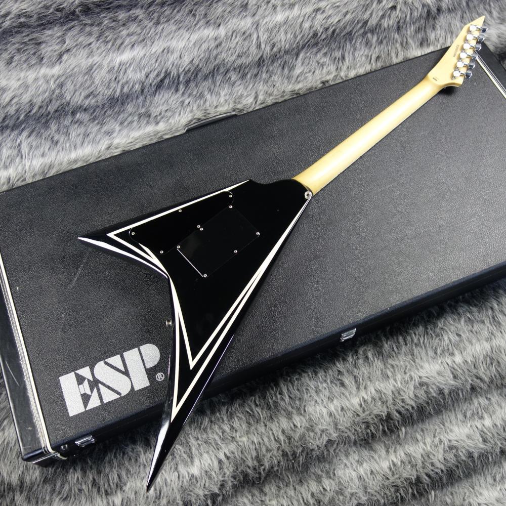 E-AL-128 Black with White Pin Stripe Edwards エレクトリックギター