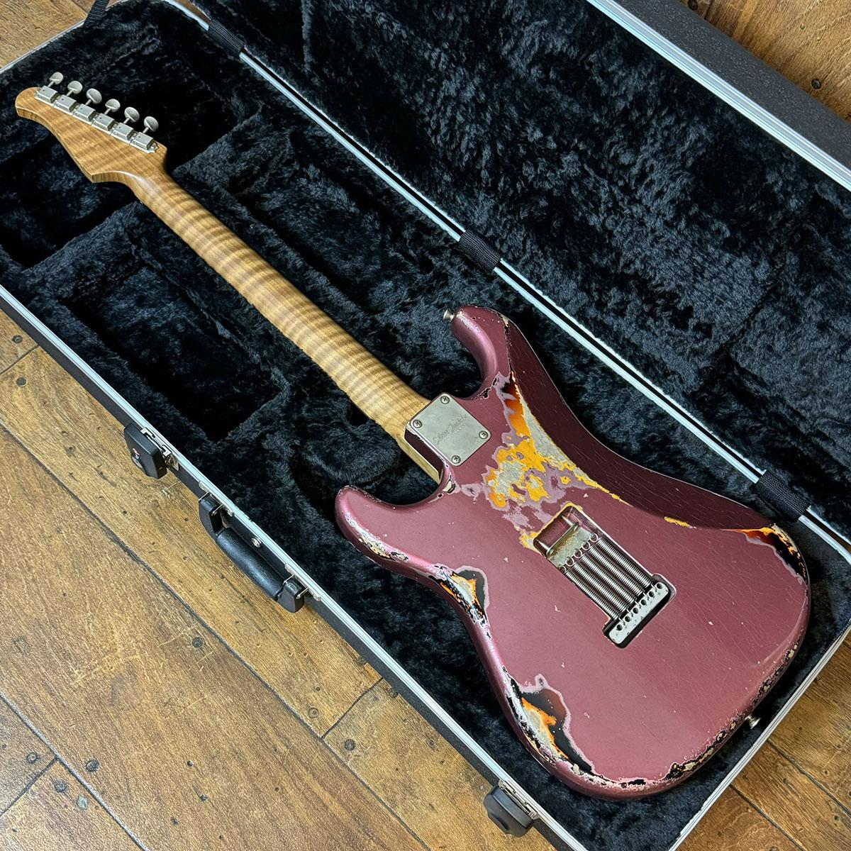 XSC-2 Roasted Flame Maple Neck Heavy Aged / Burgundy Mist over