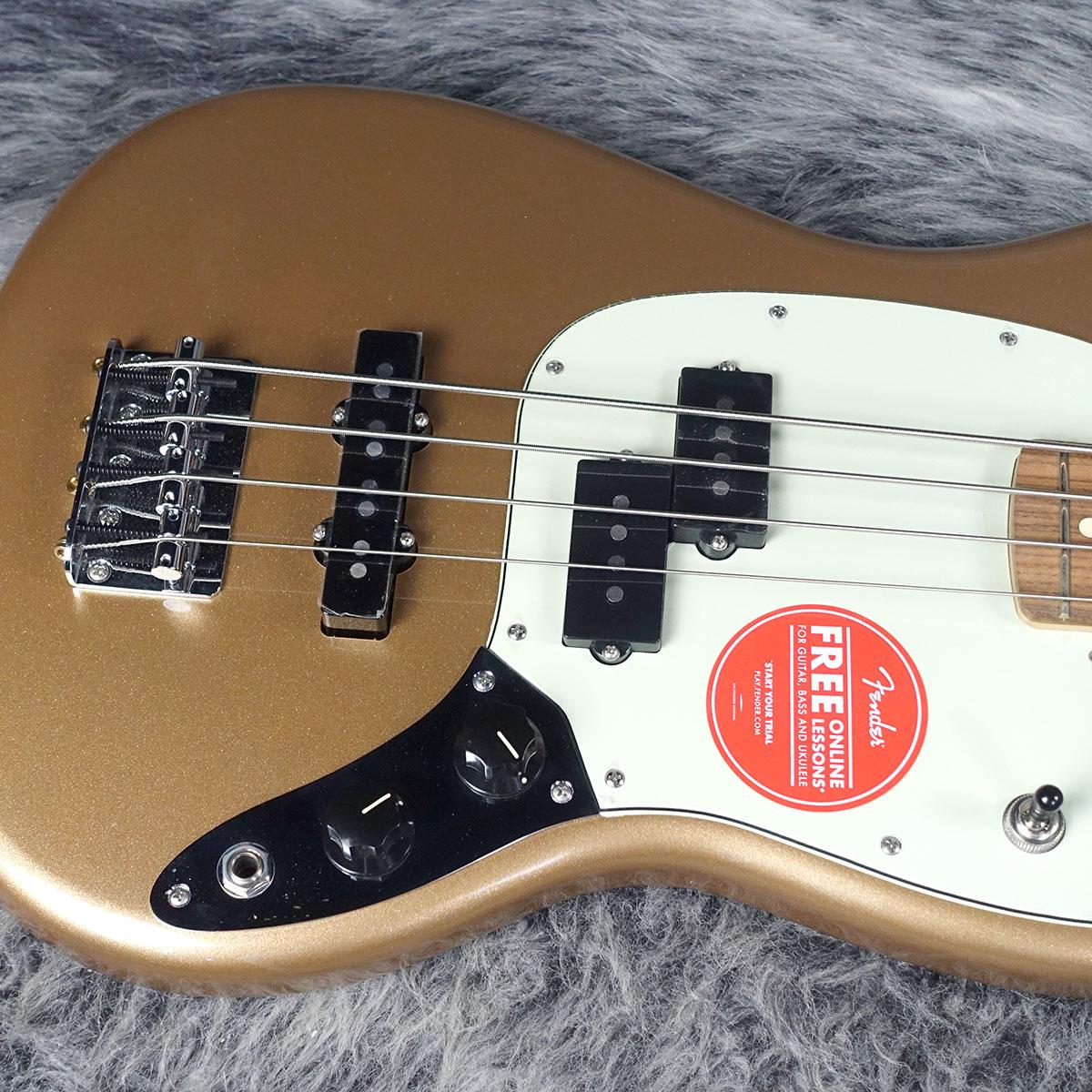Player Mustang Bass PJ Firemist Gold Fender エレクトリック・ベース