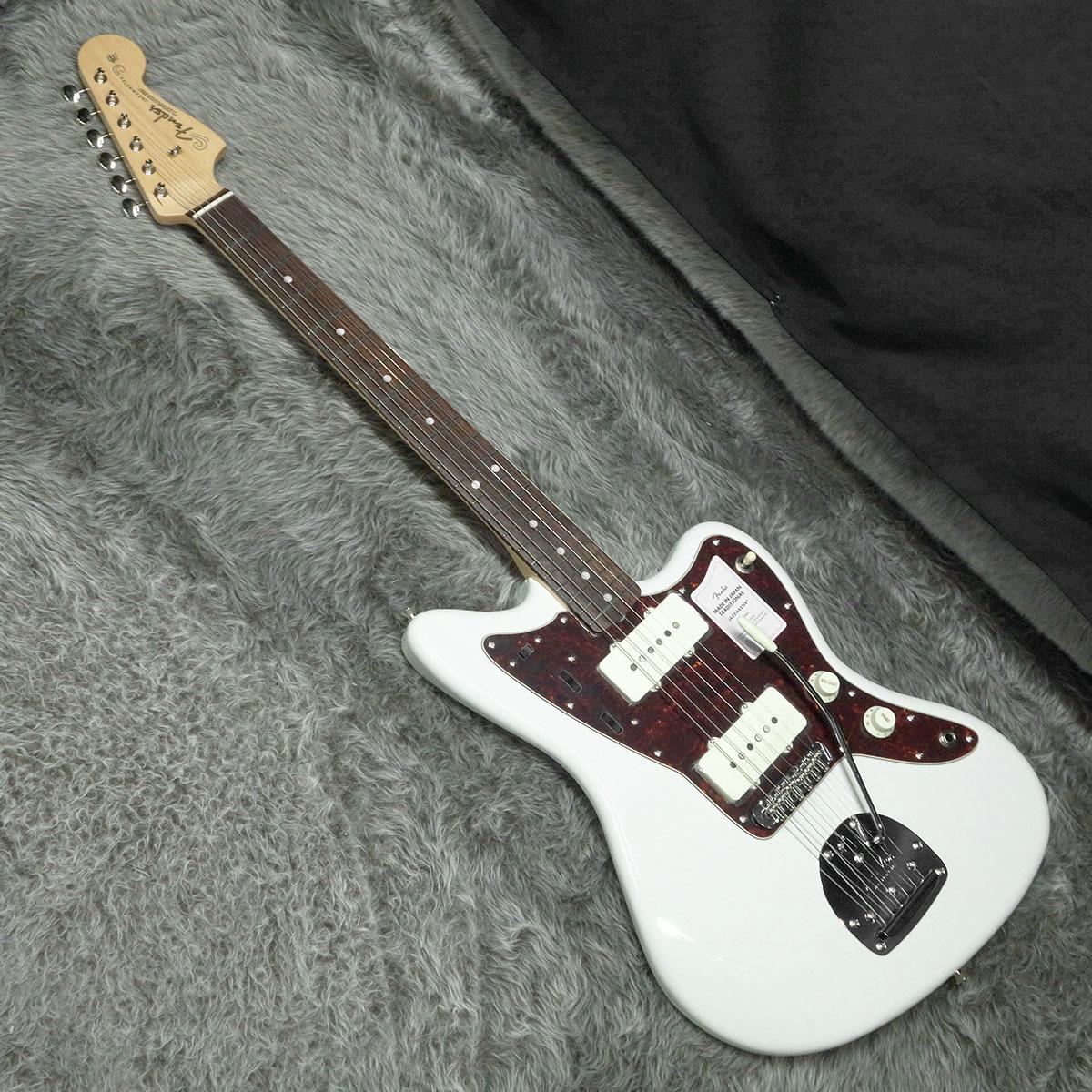 Made in Japan Traditional 60s Jazzmaster RW Olympic White Fender