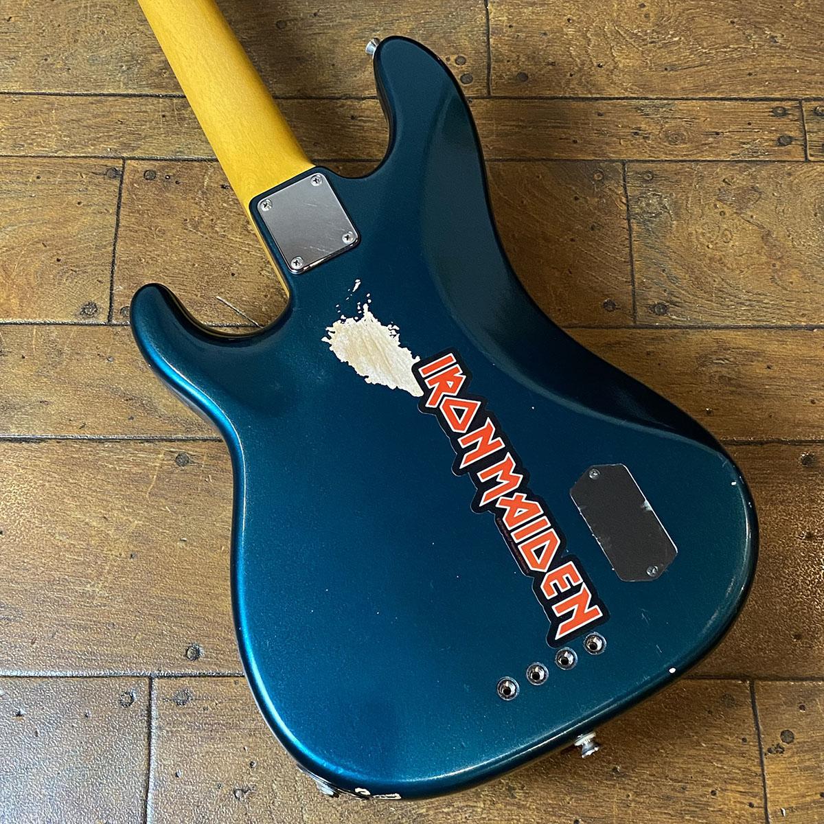 GM OKAMINE MODEL #1 w/Badass Bass III Blue Turquoise Moon