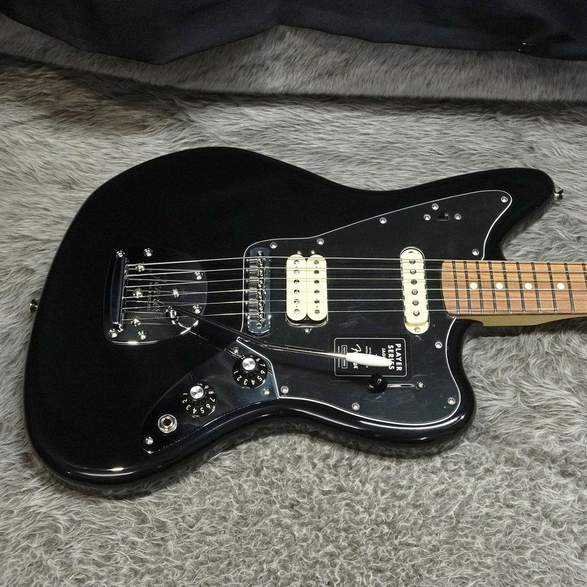 最終価格　fender player jaguar pf blk フェンダー Player Jaguar PF Black Fender エレクトリックギター ジャガータイプ