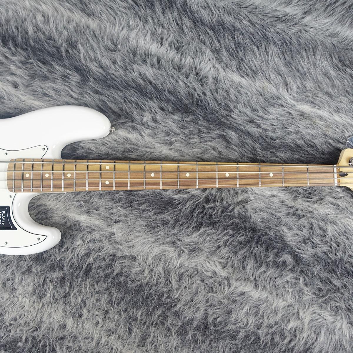 Player Jazz Bass Pau Ferro Fingerboard Polar White【在庫限りで販売