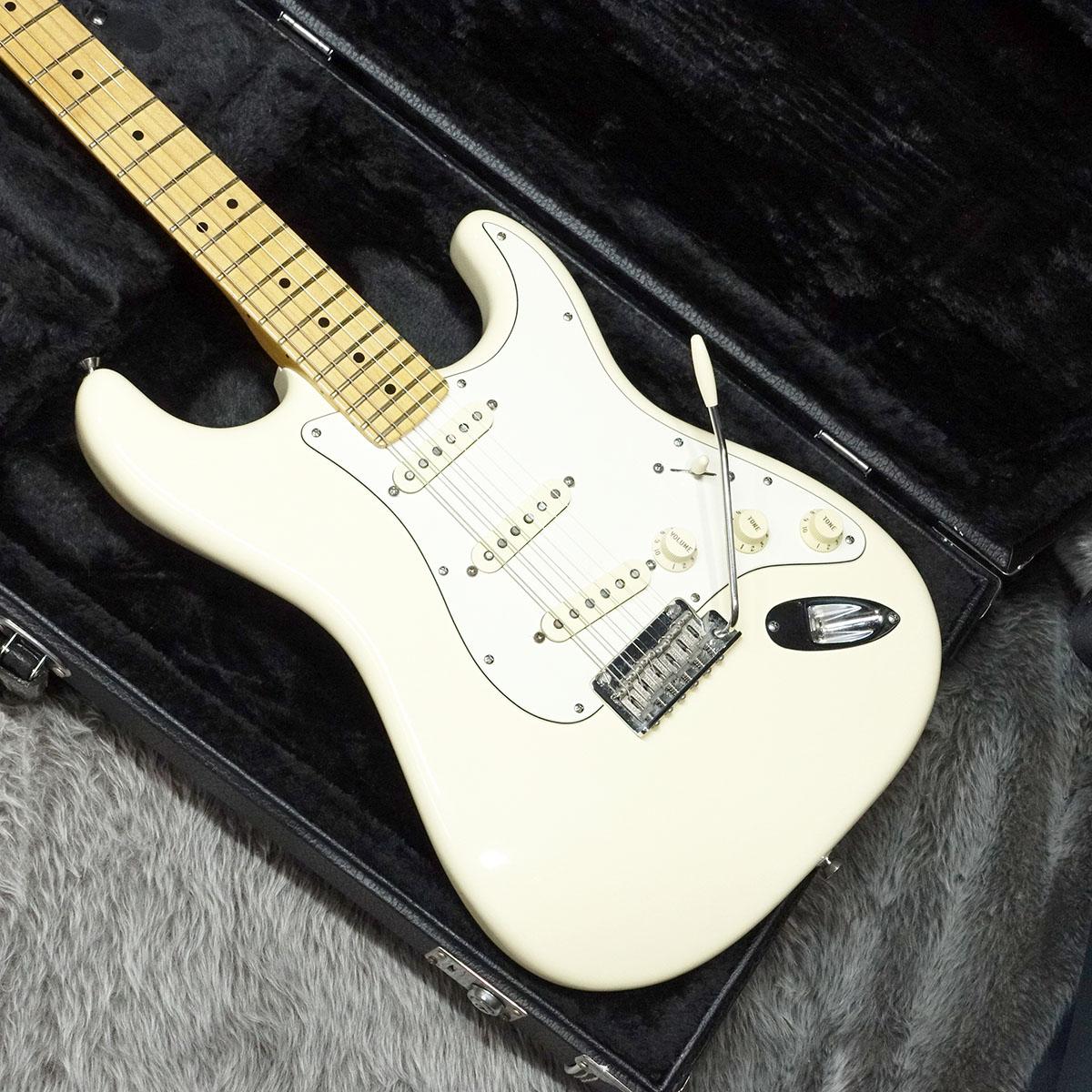 American Standard Stratocaster MN Olympic White【2014年製】 Fender
