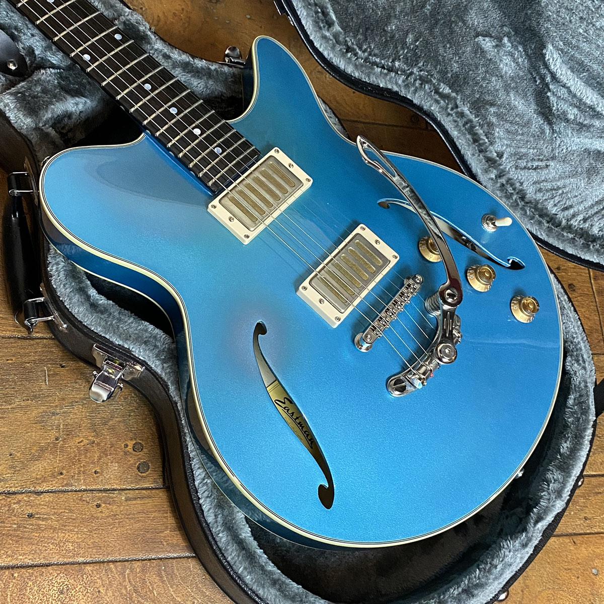 Romeo LA Celestine Blue Eastman エレクトリックギター フルアコ 商品