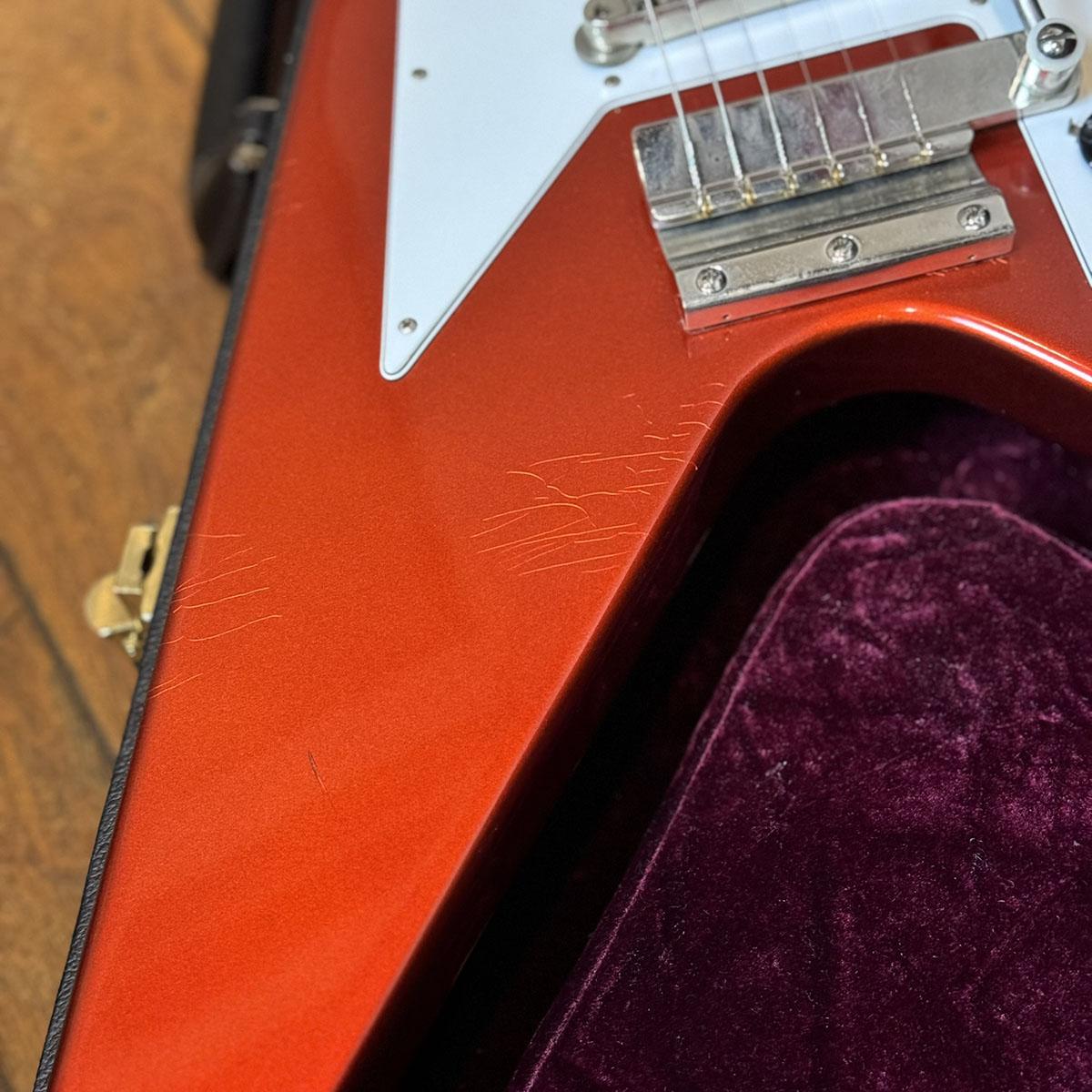1967 Flying V w/ Maestro Vibrola Sparkling Burgundy Gibson Custom