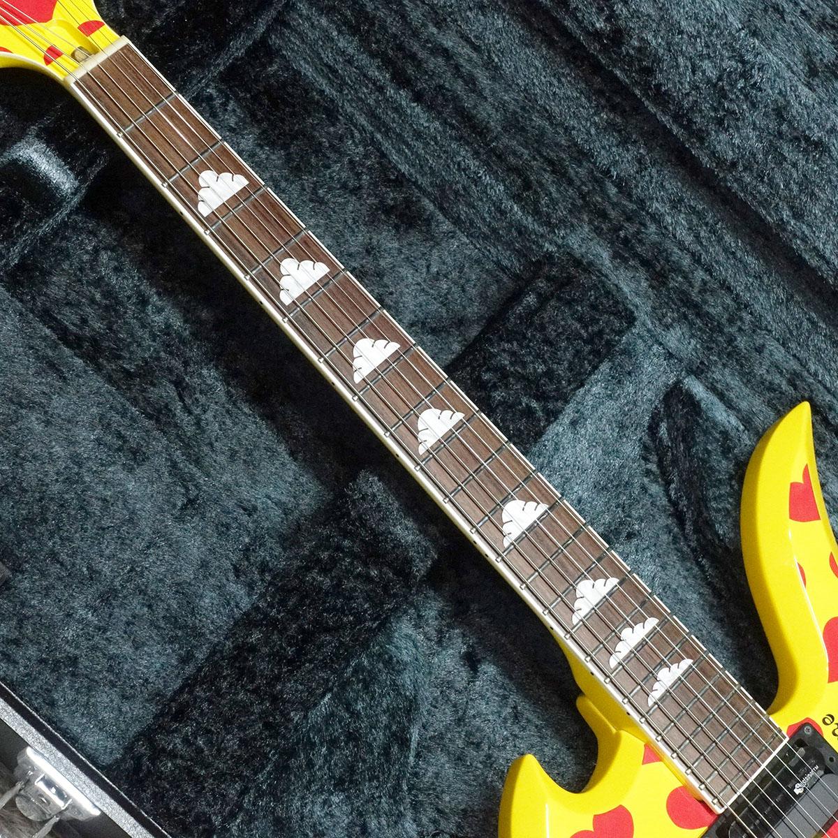 MG-145S Yellow Heart Burny エレクトリックギター 変形タイプ 商品