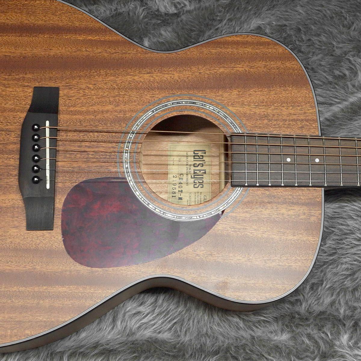 CE40T-M Cat's Eyes アコースティックギター フラットトップ 商品詳細