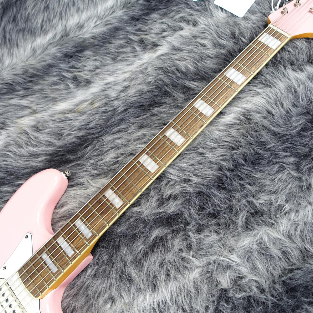 Squier Bass Ⅵ FSR Shell Pink Squier By Fender Classic Vibe FSR Bass VI in Shell Pink | Tom Lee