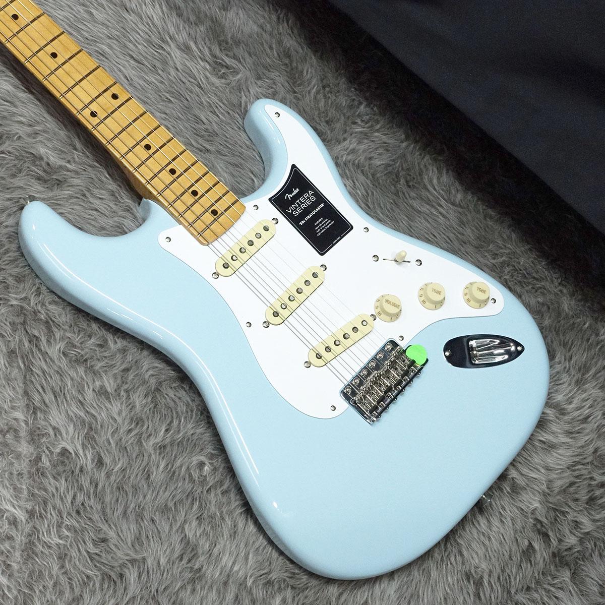 Vintera 50s Stratocaster MN Sonic Blue Fender エレクトリックギター