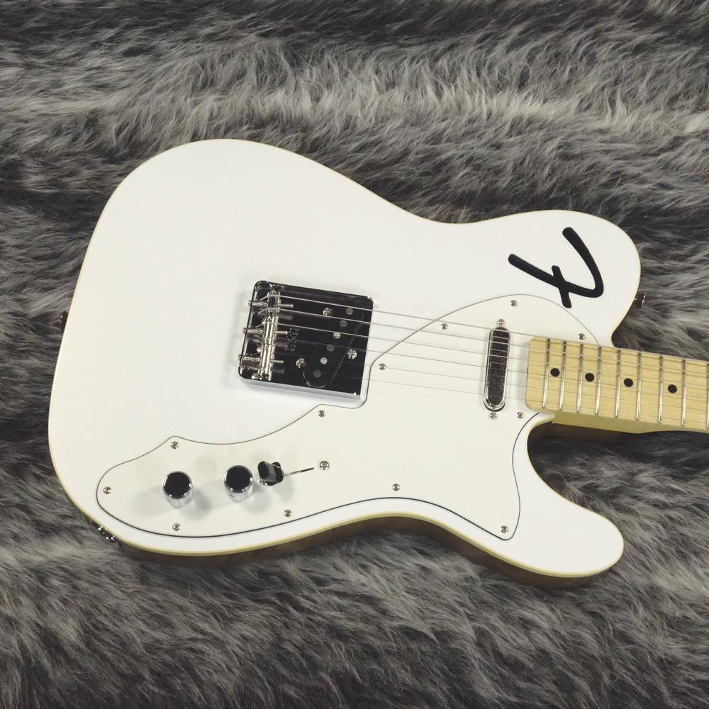 Made in Japan Limited F-Hole Telecaster Thinline Arctic Pearl